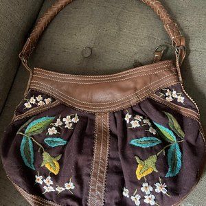 Boho hobo purse / Anthropologie